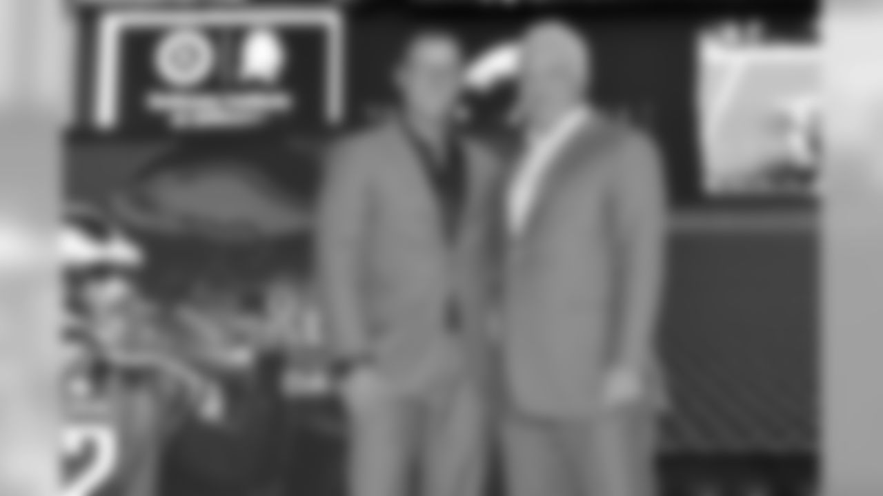 David Akers and Chairman and CEO Jeffrey Lurie