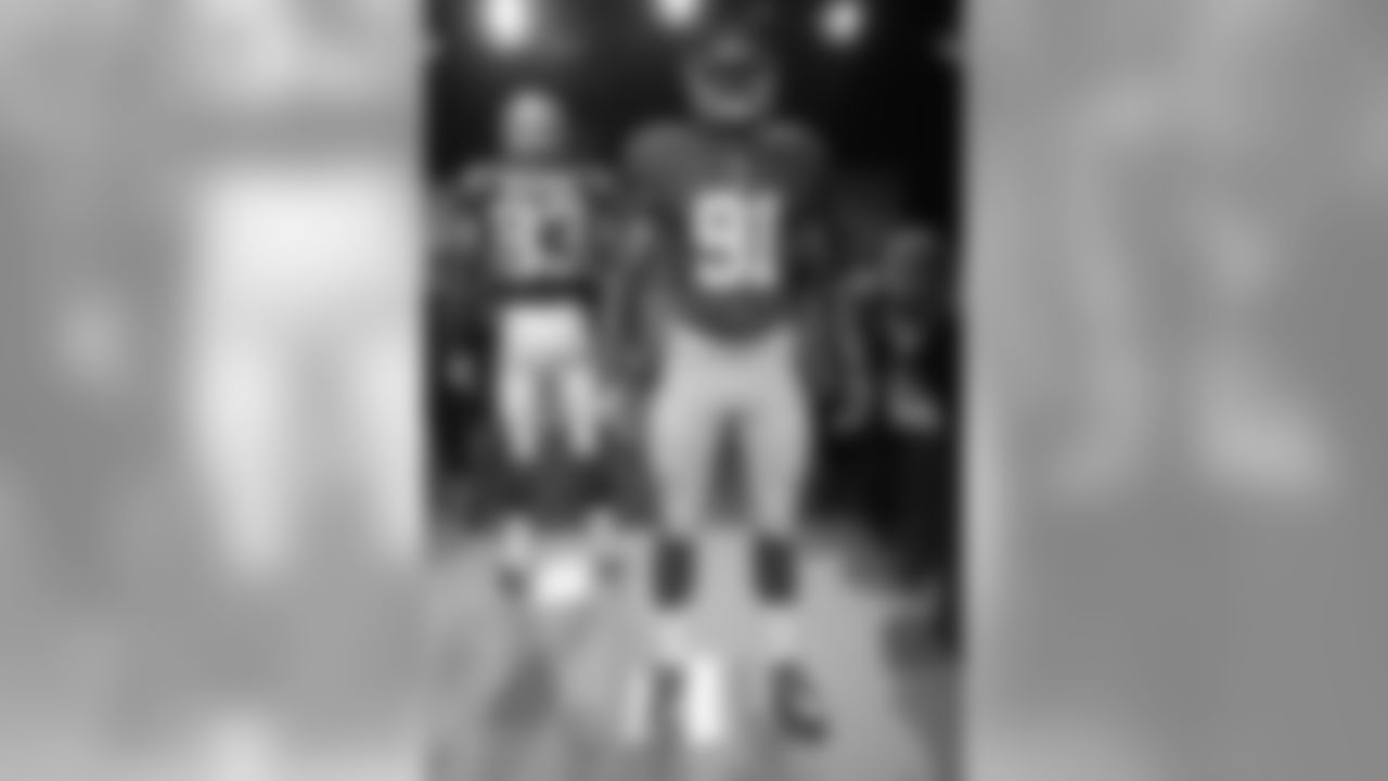 The new New York Giants uniform is displayed on a mannequin in New York, Tuesday, April 3, 2012. NFL has unveiled its new sleek uniforms designed by Nike.