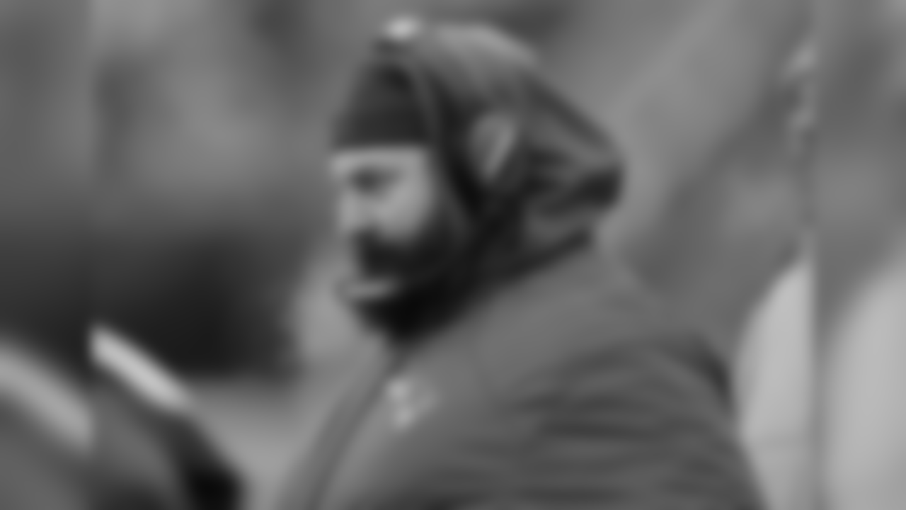 New England Patriots defensive coordinator Matt Patricia watches from the sideline during the first half of an NFL football game against the New York Jets, Sunday, Dec. 31, 2017, in Foxborough, Mass. (AP Photo/Charles Krupa)