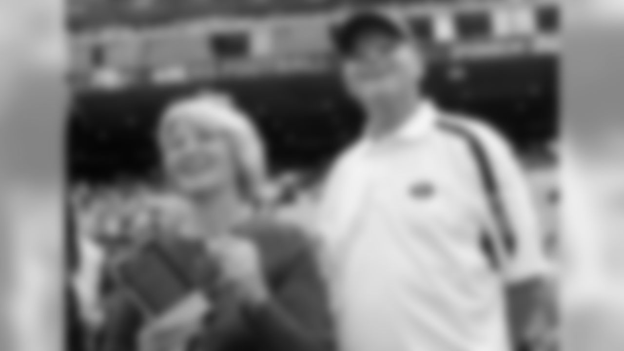 Jackie and Jack Harbaugh in San Francisco.