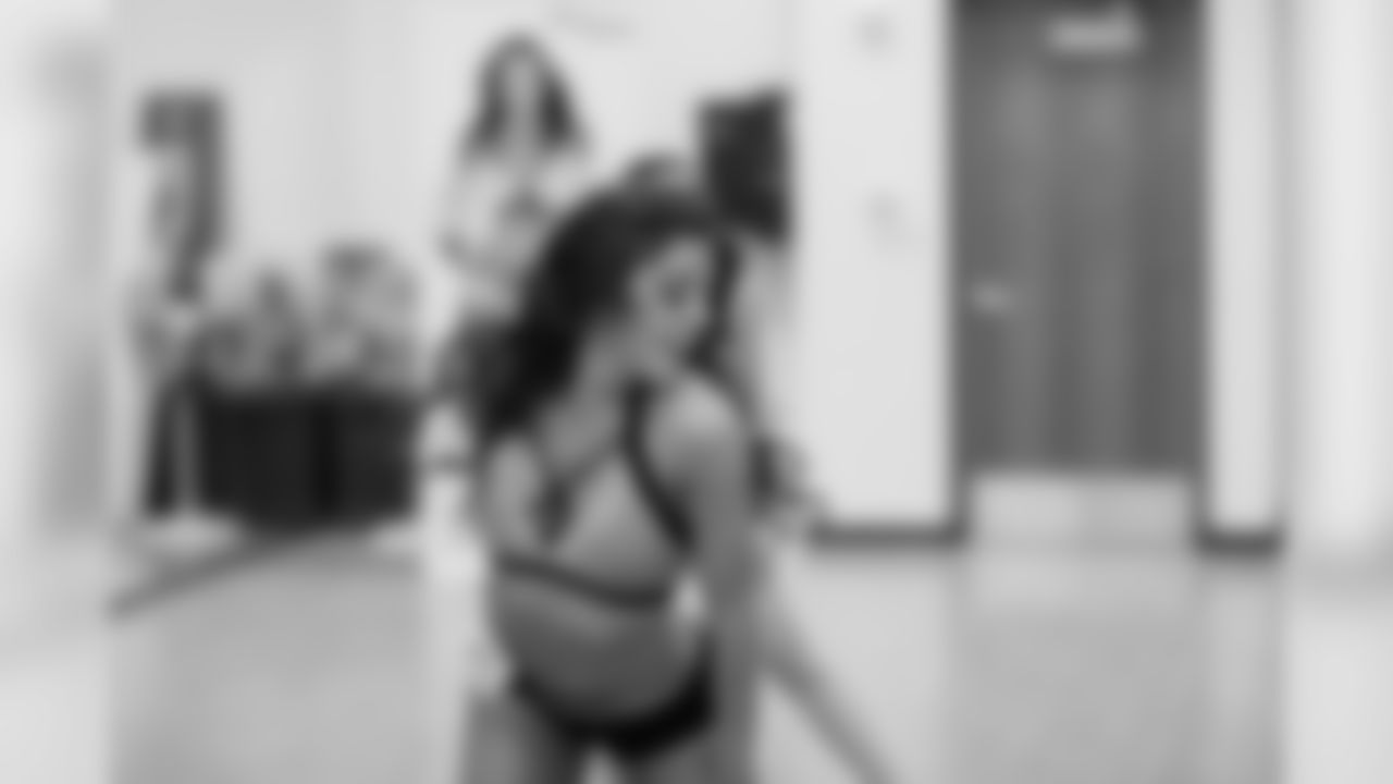 After learning choreography the night before, the Sea Gals semi-finalists returned to perform the routine for the judges and see who advanced to the final round.