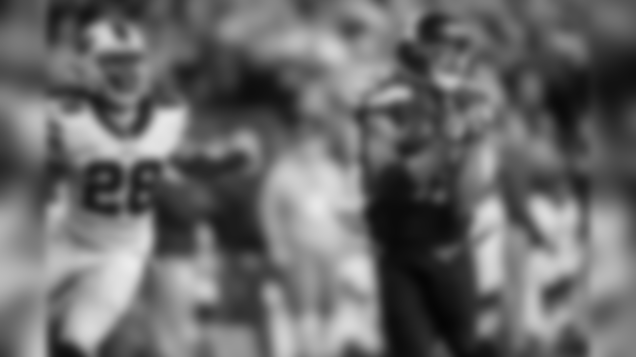 Seattle receiver Doug Baldwin hauled in a 50-yard deep pass from Russell Wilson to set up the Seahawks first touchdown.
