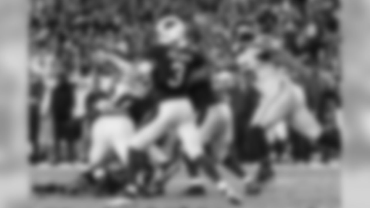 Once again, Seattle defensive end Cliff Avril victimized Cardinals quarterback Carson Palmer. Palmer managed to hold onto the ball and Avril was credited with a sack on the play.