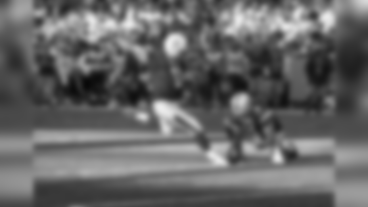 Oakland Raiders kicker Sebastian Janikowski (11) attempts a kick during the 2012 NFL Pro Bowl football game between the AFC All-Stars and the NFC All-Stars on Sunday, January 29, 2012 in Honolulu, Hawaii. The AFC won the game 59-41. (AP Photo/Paul Spinelli)