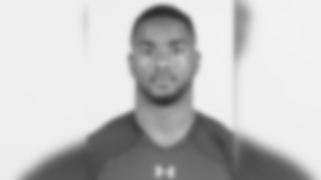 Southern California running back Tre Madden poses for a headshot during the 2016 NFL Scouting Combine at Lucas Oil Stadium on Wednesday, Feb. 24, 2016 in Indianapolis. (Ben Liebenberg via AP)