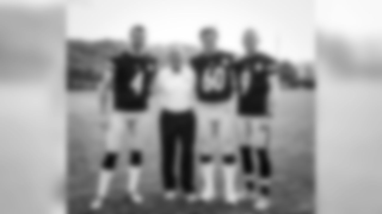 Jordan Berry, Danny Smith, Greg Warren, and Chris Boswell