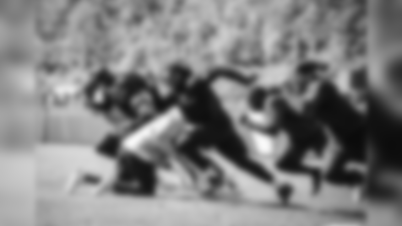 Anthony Chickillo, Artie Burns, Bud Dupree, Sean Davis, Farrington Huguenin, and Arthur Moats