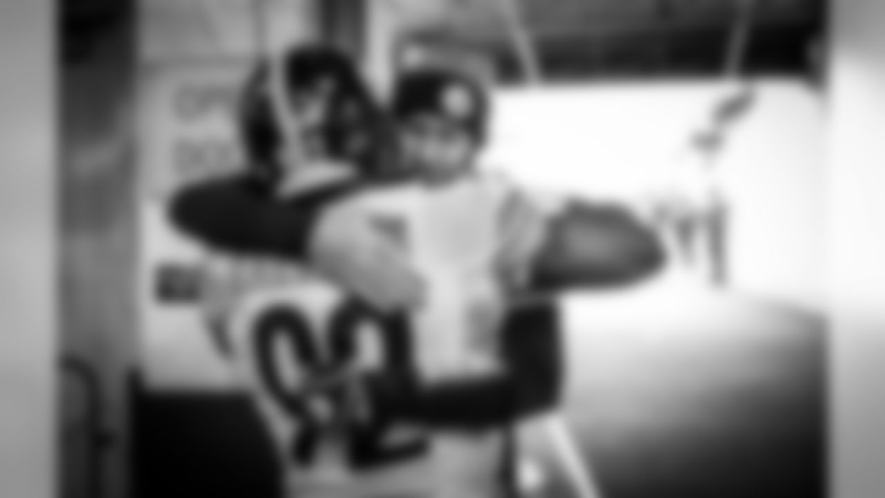 James Harrison and Ben Roethlisberger