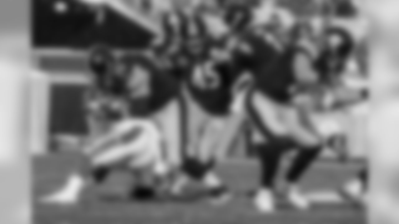 Matt Feiler, Roosevelt Nix, and Vance McDonald