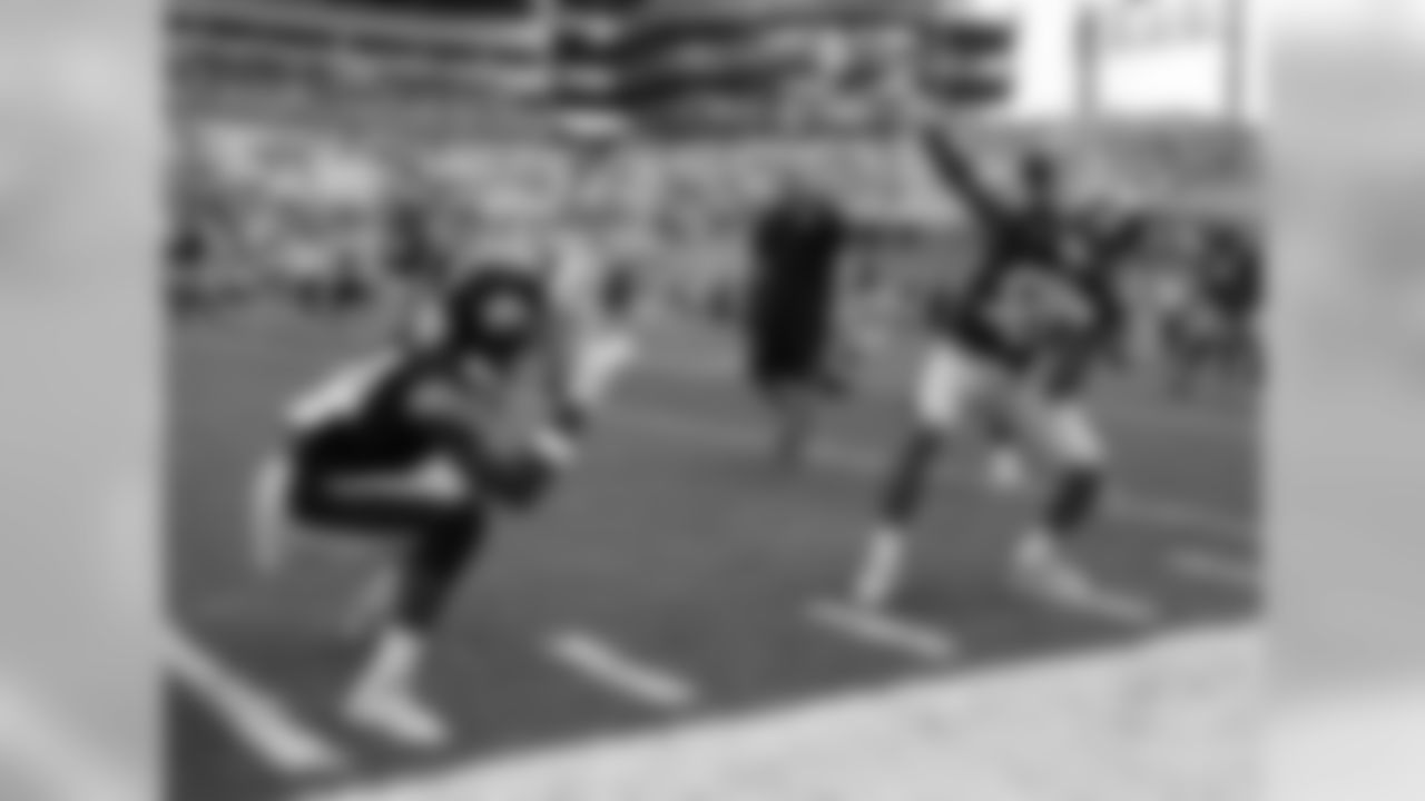 Antonio Brown and Ryan Shazier