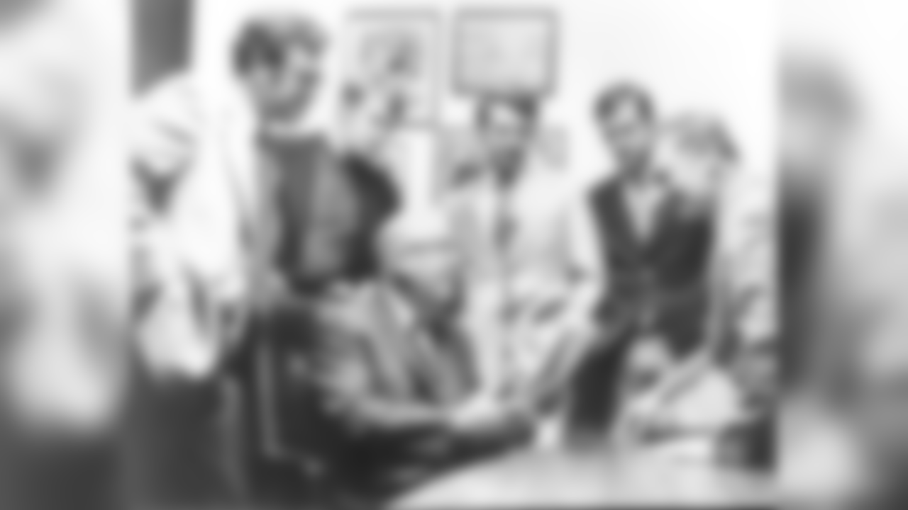 Art Rooney Jr., John Rooney, Art Rooney (The Chief), Tim Rooney, Pat Rooney and Dan Rooney.