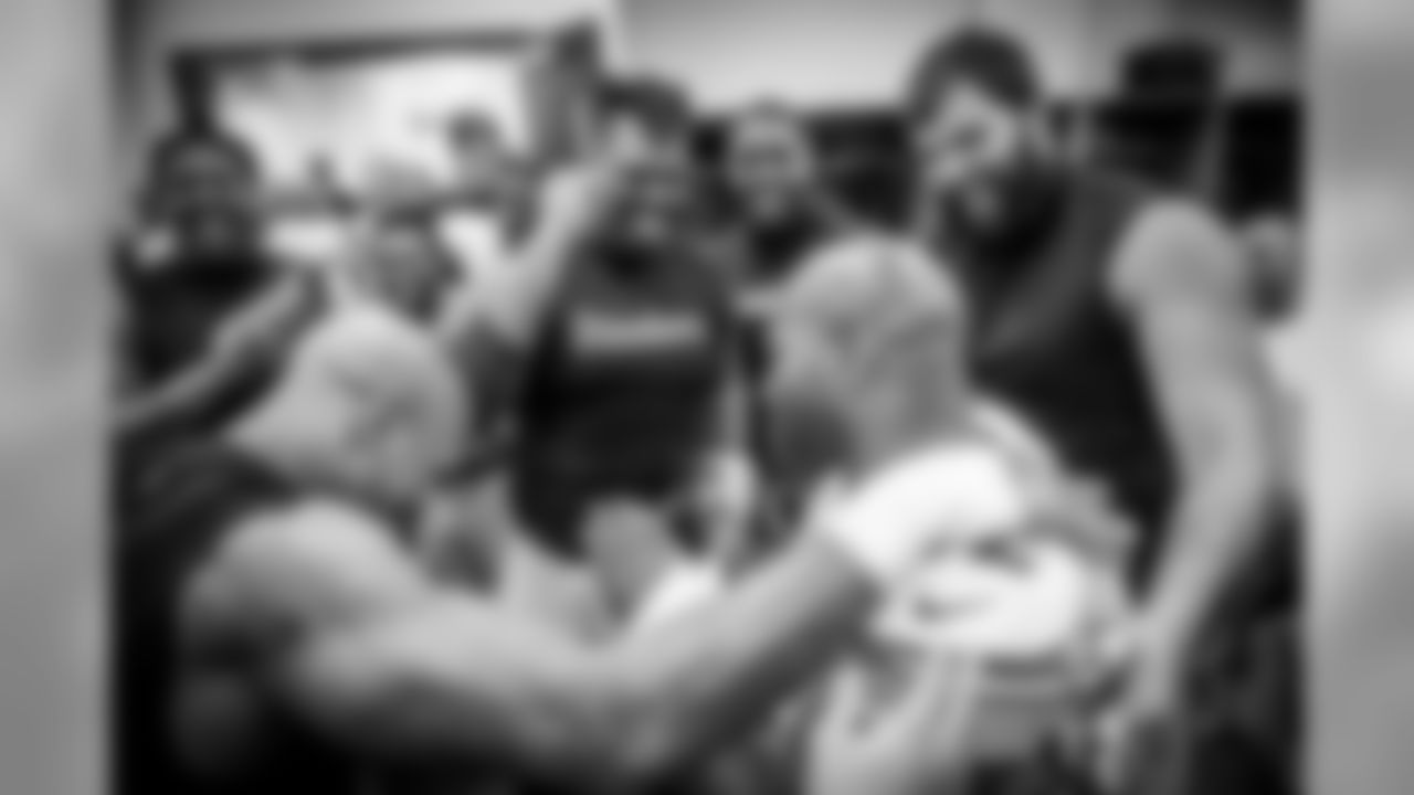 Ryan Shazier, Marcus Gilbert, Alejandro Villanueva, and James Harrison