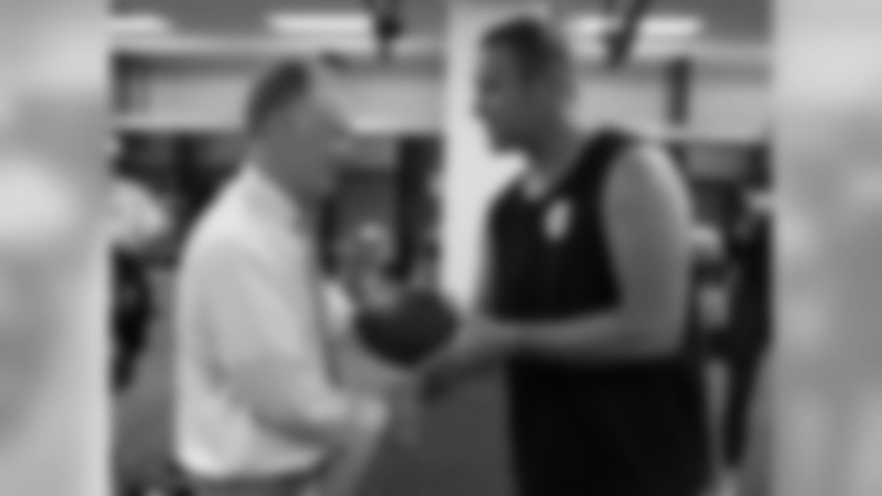 Art Rooney and Ben Roethlisberger