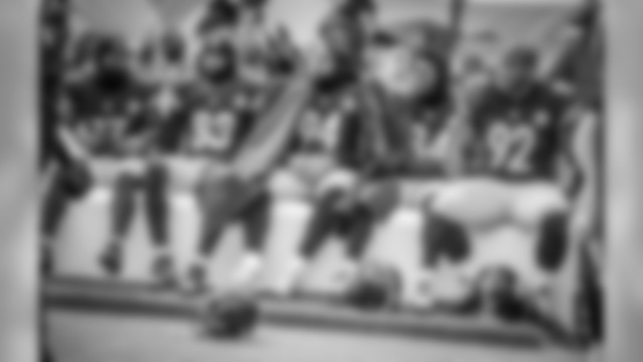 Eli Rogers, Cobi Hamilton, Lawrence Timmons, Antonio Brown, and James Harrison