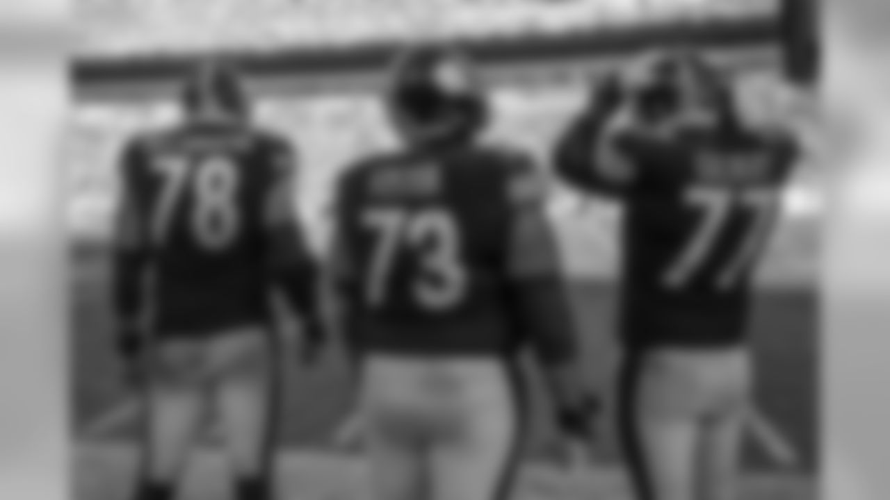 Alejandro Villauneva, Ramon Foster, and Marcus Gilbert