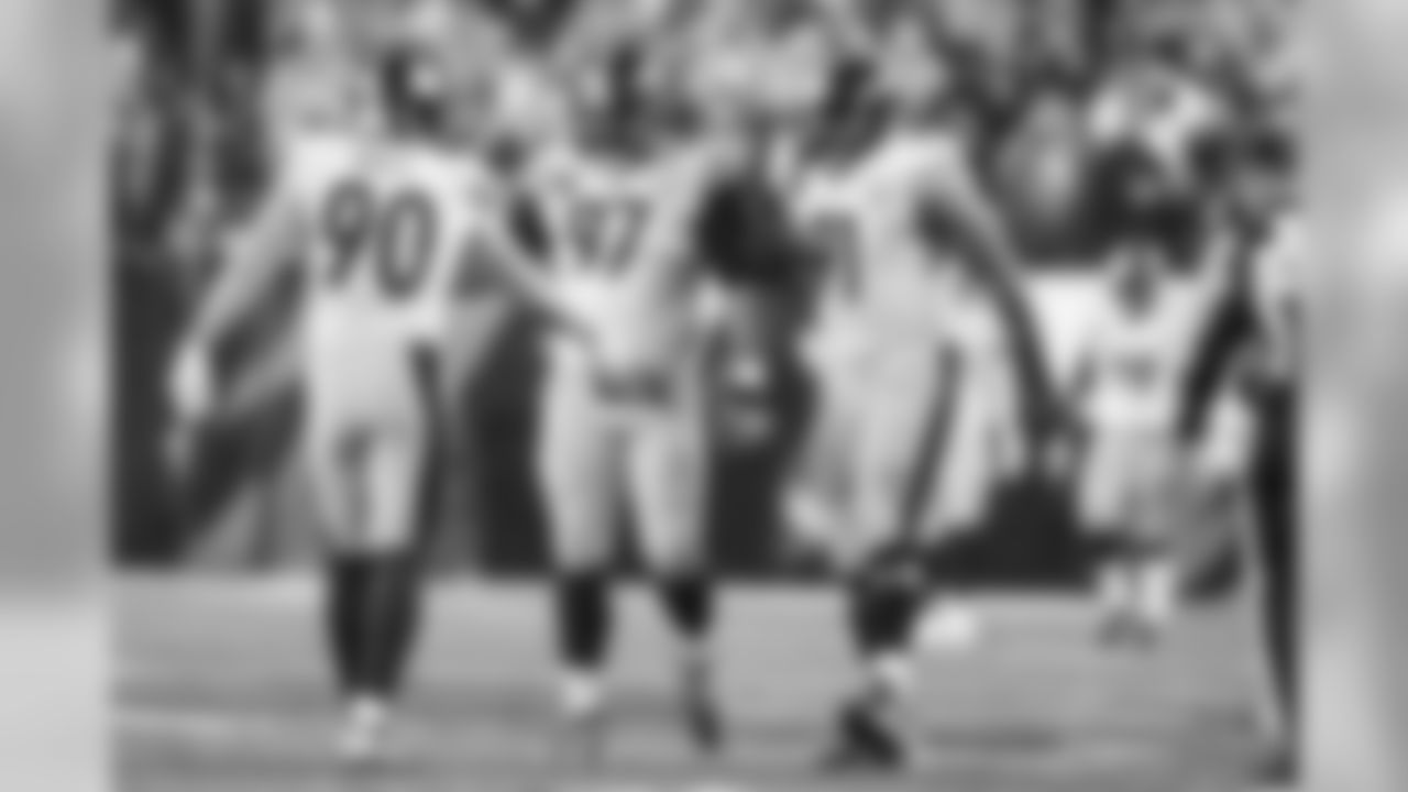 T.J. Watt, Cameron Heyward, and Stephon Tuitt