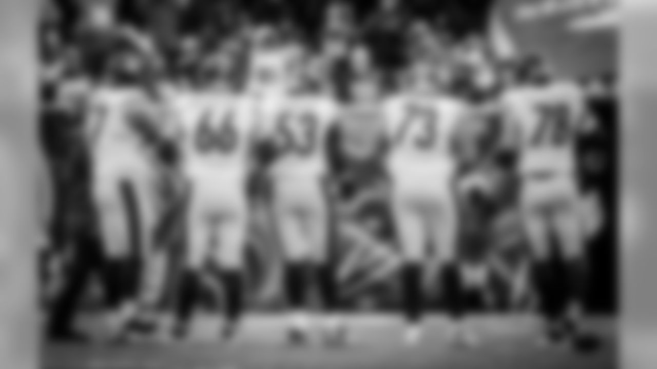 Marcus Gilbert, David DeCastro, Maurkice Pouncey, Ramon Foster, and Alejandro Villanueva