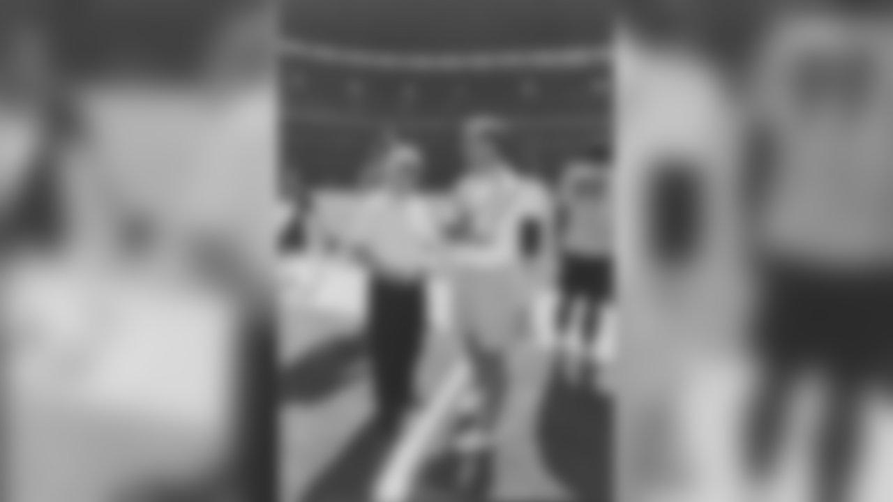 A photograph of Dan Rooney and Kevin Colbert.