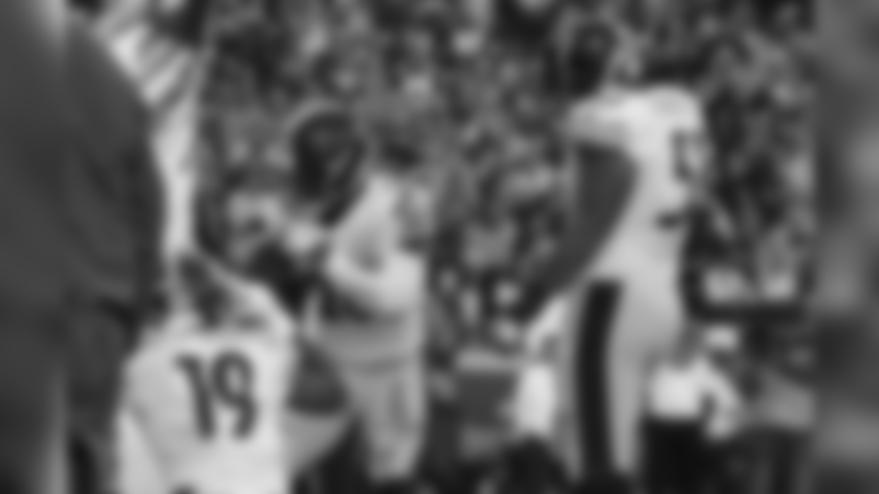 JuJu Smith-Schuster, Le'Veon Bell, Maurkice Pouncey