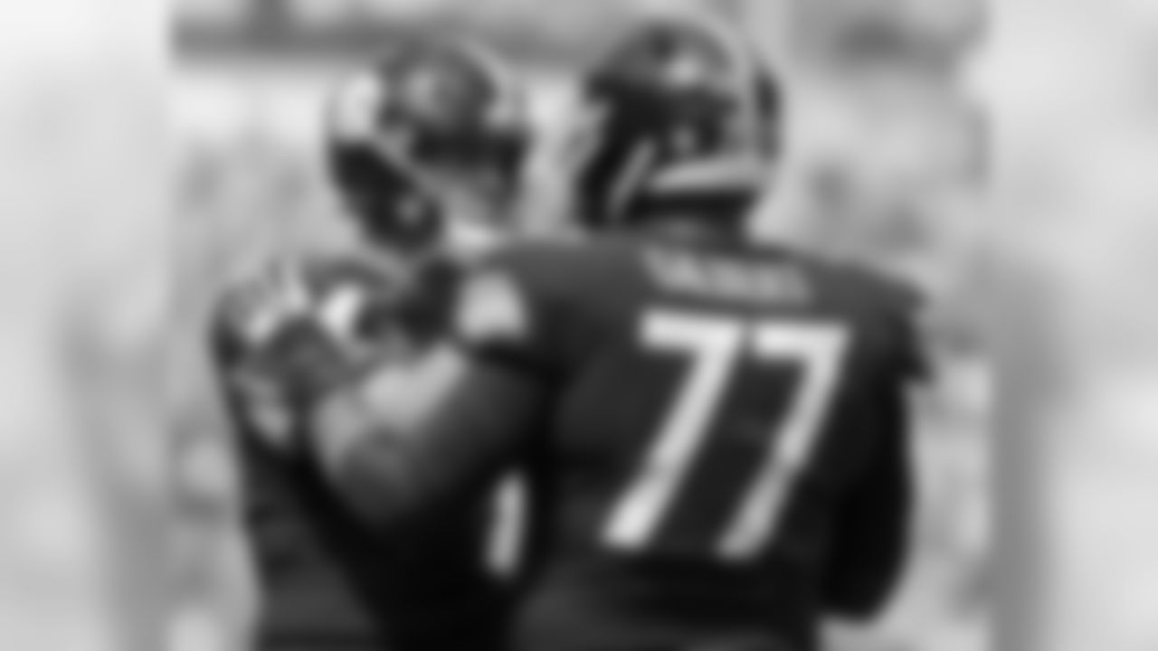 Ben Roethlisberger and Marcus Gilbert
