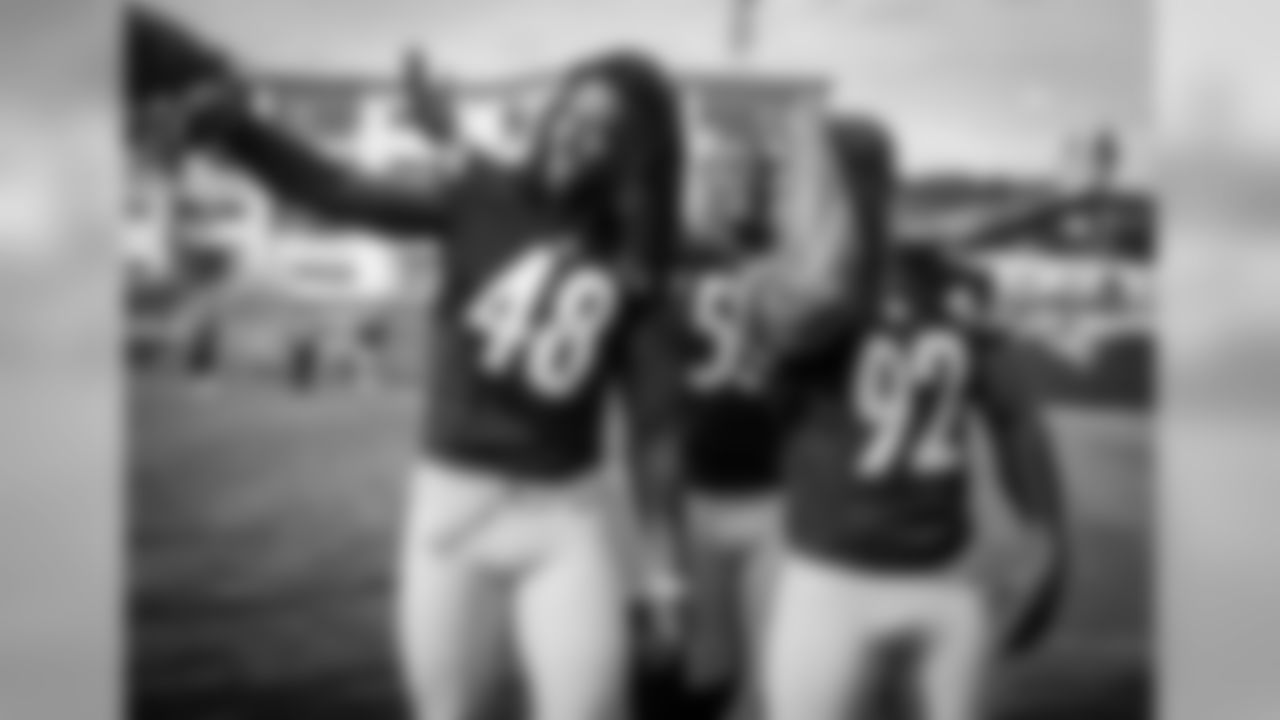 Bud Dupree, Arthur Moats, and James Harrison