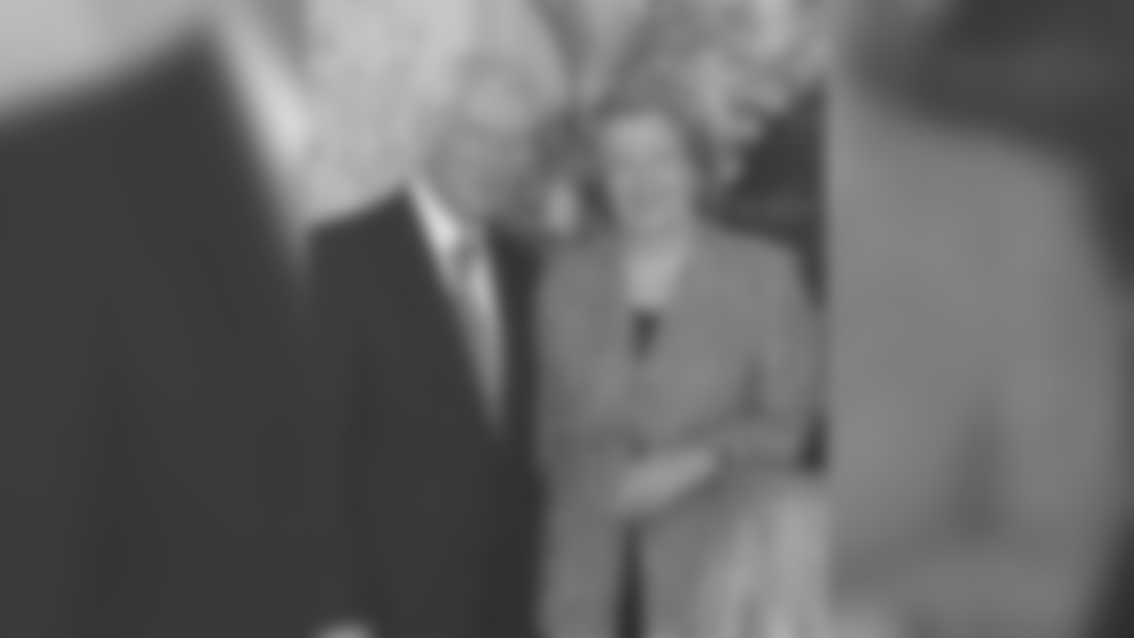 A portrait of Dan and Patricia Rooney.