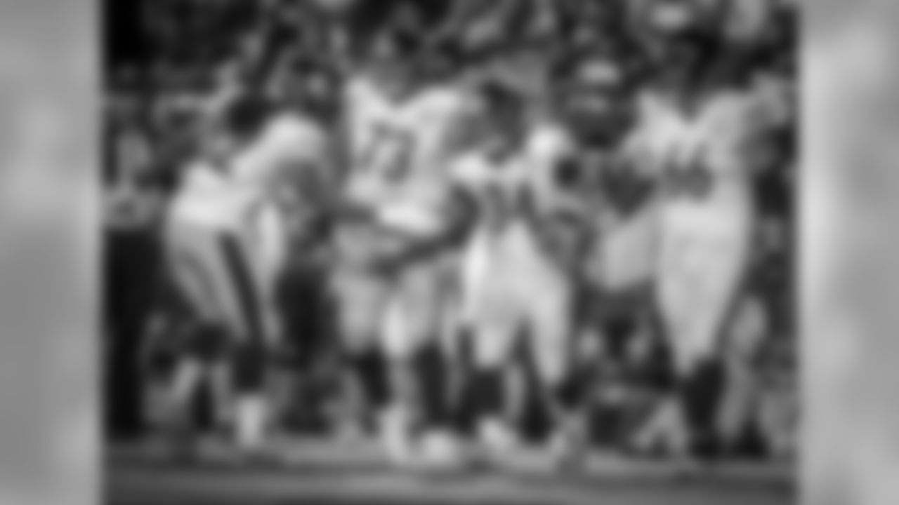 David Johnson, Ramon Foster, DeAngelo Williams and David DeCastro