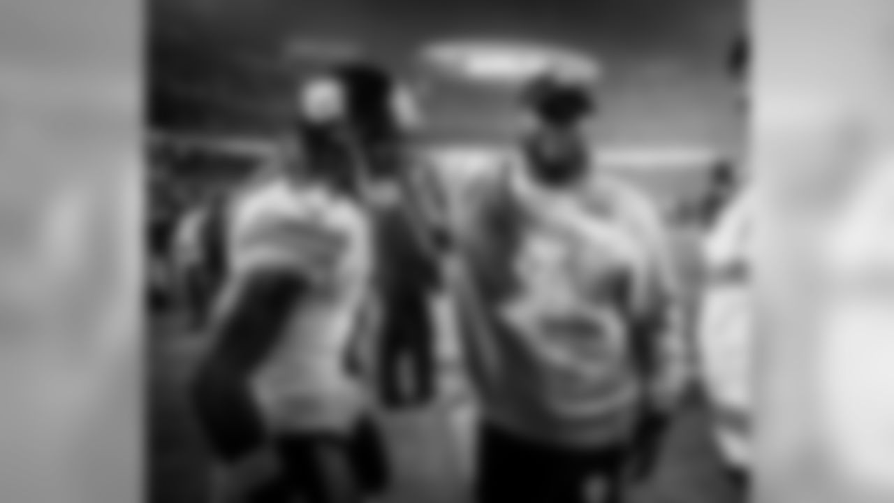 Antonio Brown and head coach Mike Tomlin