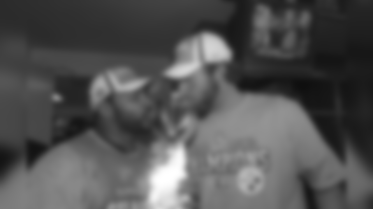Ben Roethlisberger and Jerome Bettis