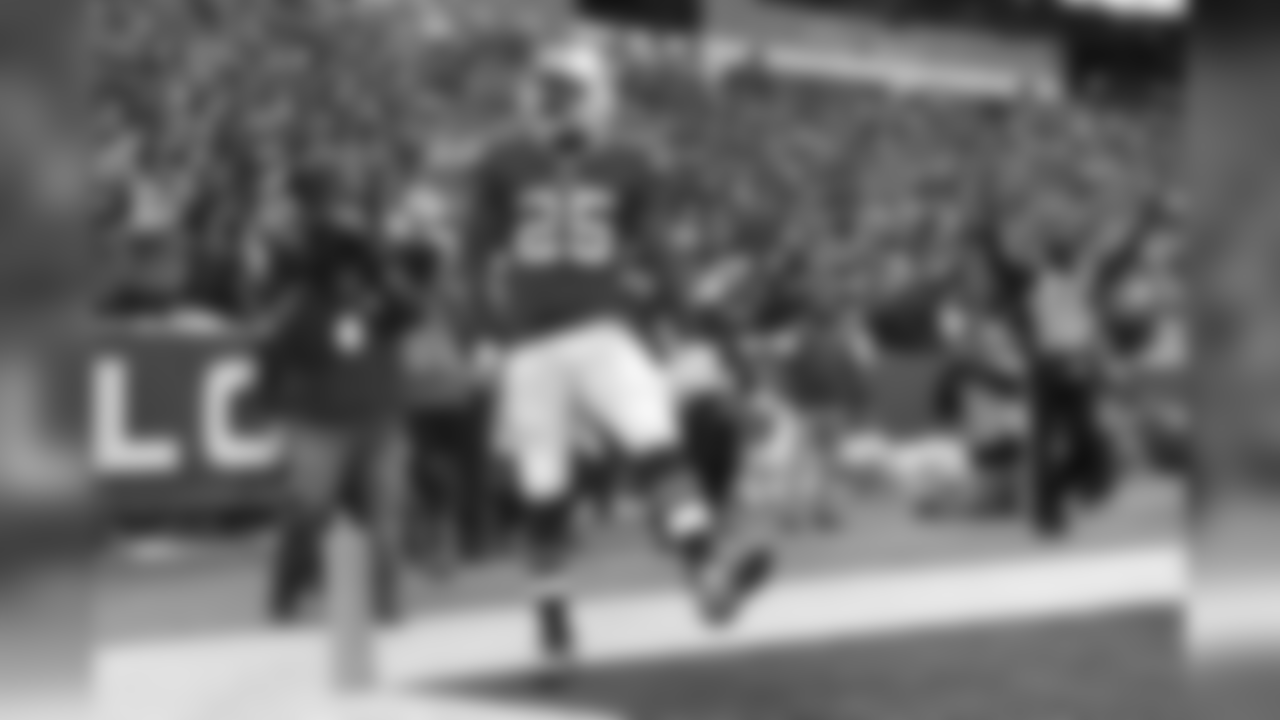 Bills running back LeSean McCoy put together the sixth 1,000-yard season of his career in 2017 when he rushed for 1,138 yards and six touchdowns.