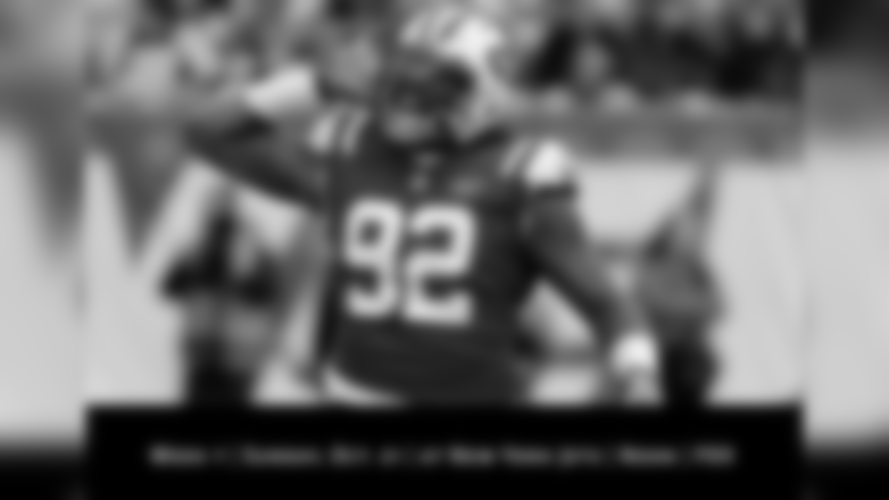 Jets defensive tackle Leonard Williams has 12 career sacks in three seasons since being the sixth overall pick in 2015.