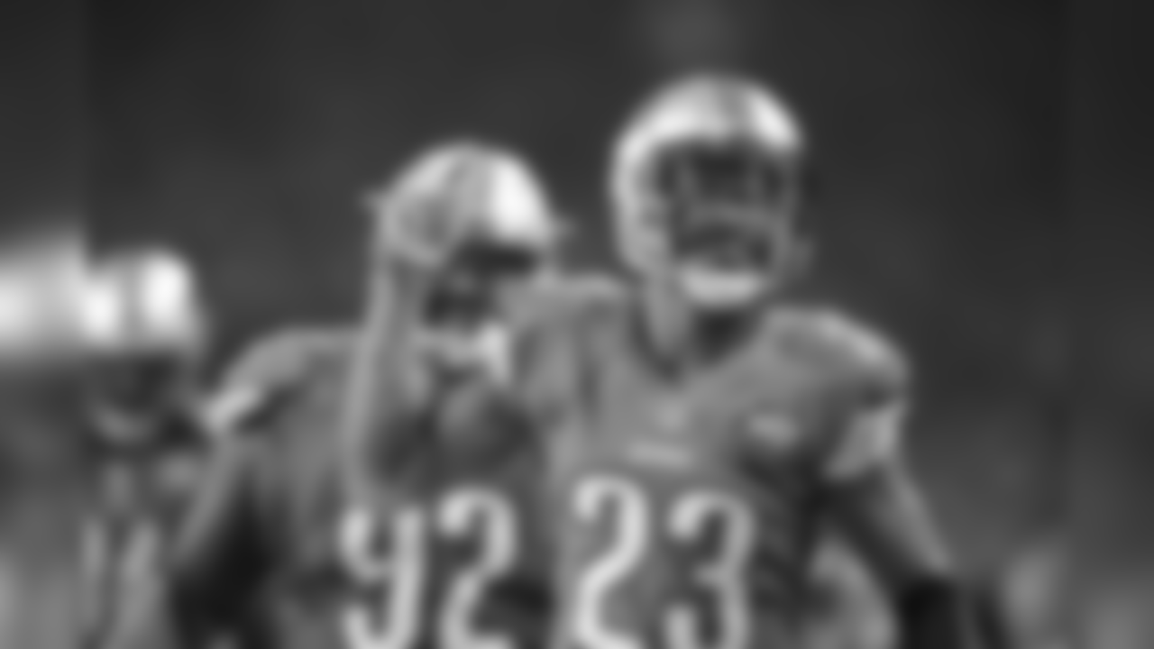 Lions cornerback Darius Slay tied for the league lead with eight interceptions in 2017 and garnered his first All-Pro and Pro Bowl honors.