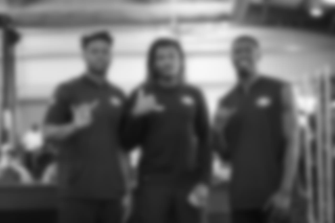 S Chanceller James, DB Adrian Colbert and S Jaquiski Tartt