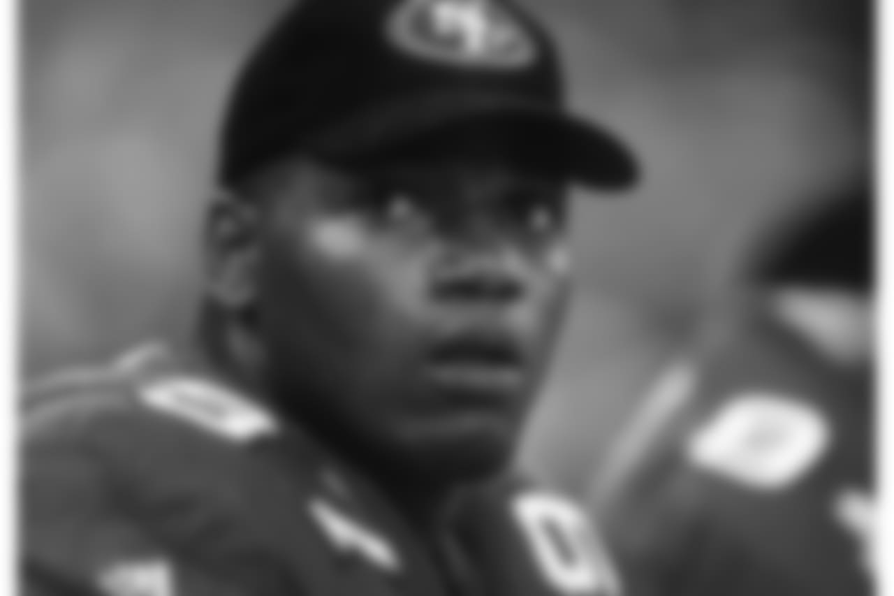 1997, 2000-03 -- Bryant Young