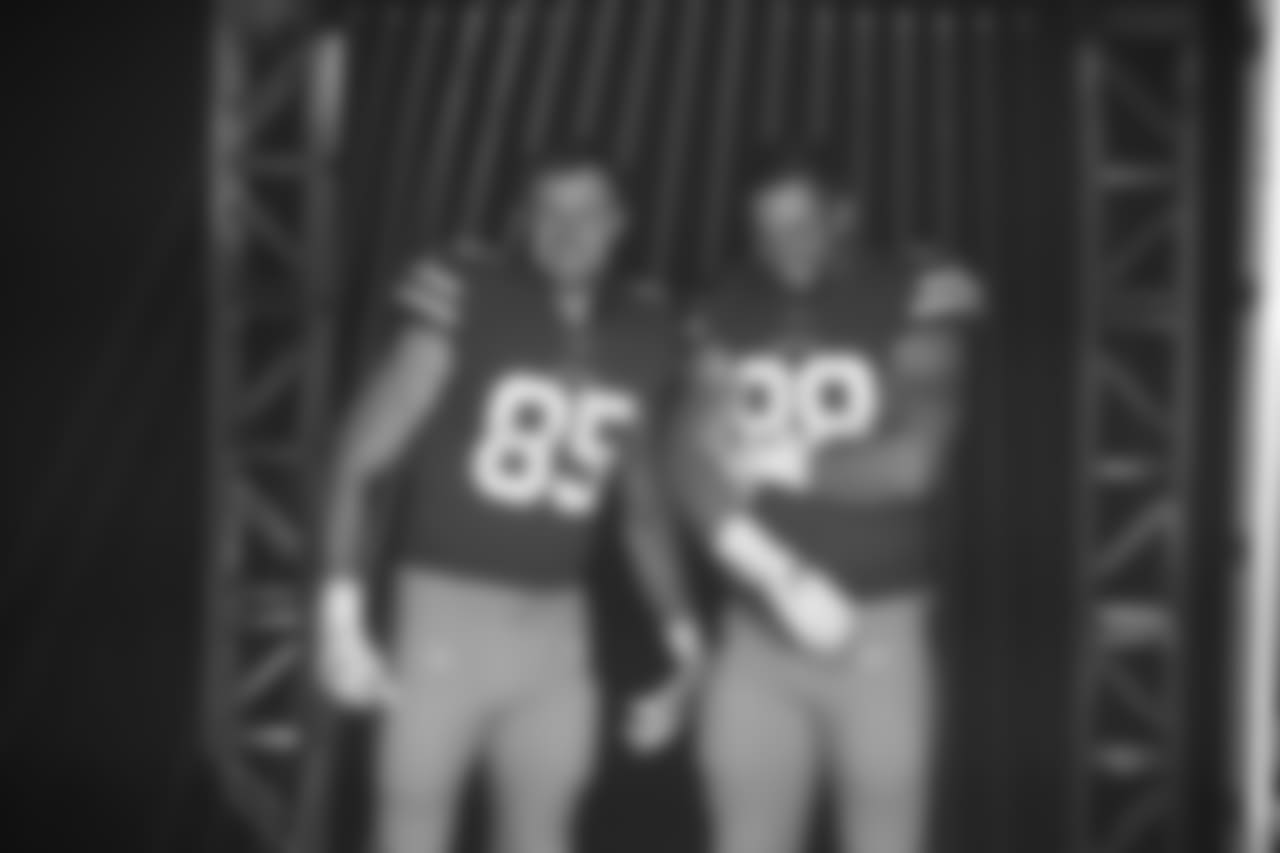 TE George Kittle and TE Garrett Celek