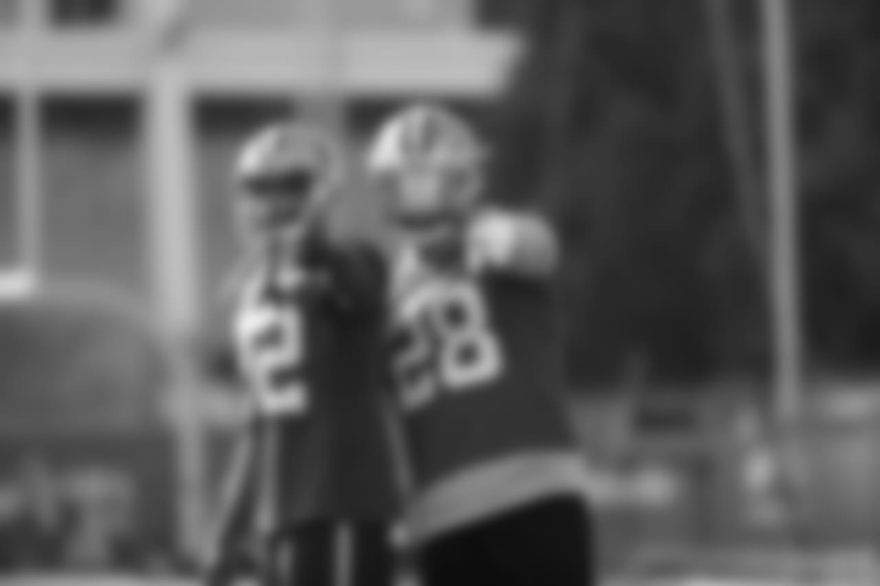 RB Matt Breida and RB Carlos Hyde