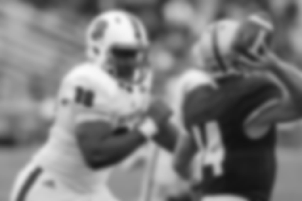 DT B.J. Hill, N.C. State DT B.J. Hill, N.C. State