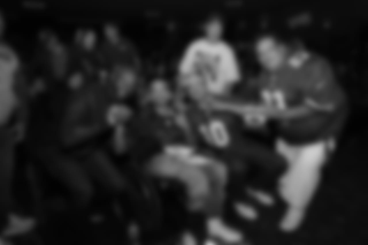 Jerry Rice and 49ers Faithful