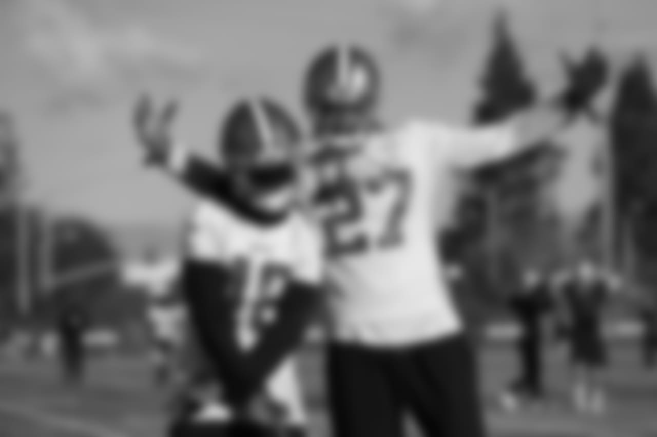 DB Trovon Reed and DB Dexter McCoil