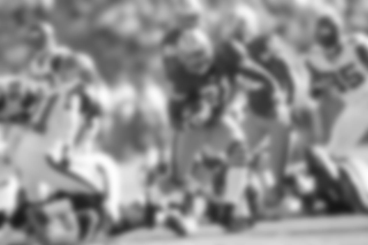 2008 -- 49ers running back Frank Gore.