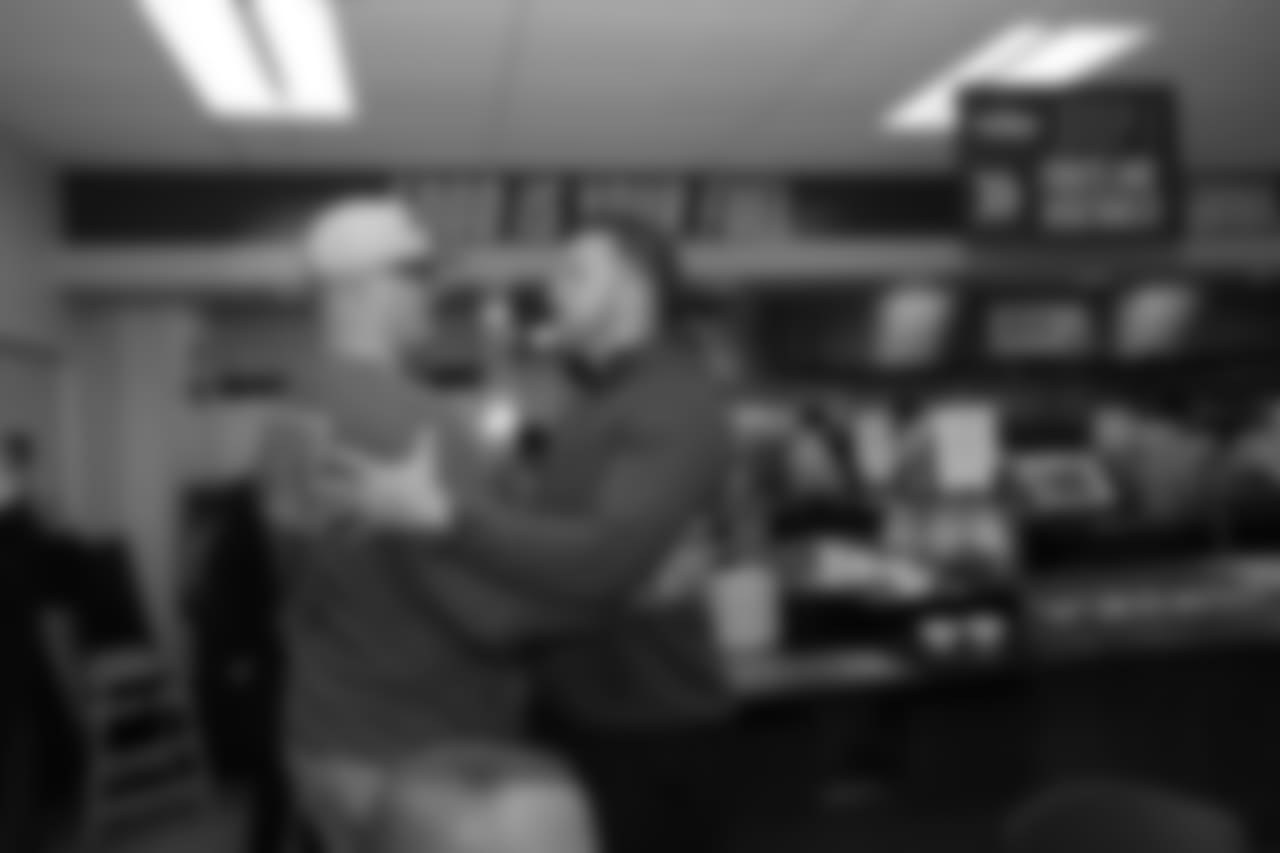 T Mike McGlinchey and T Joe Staley
