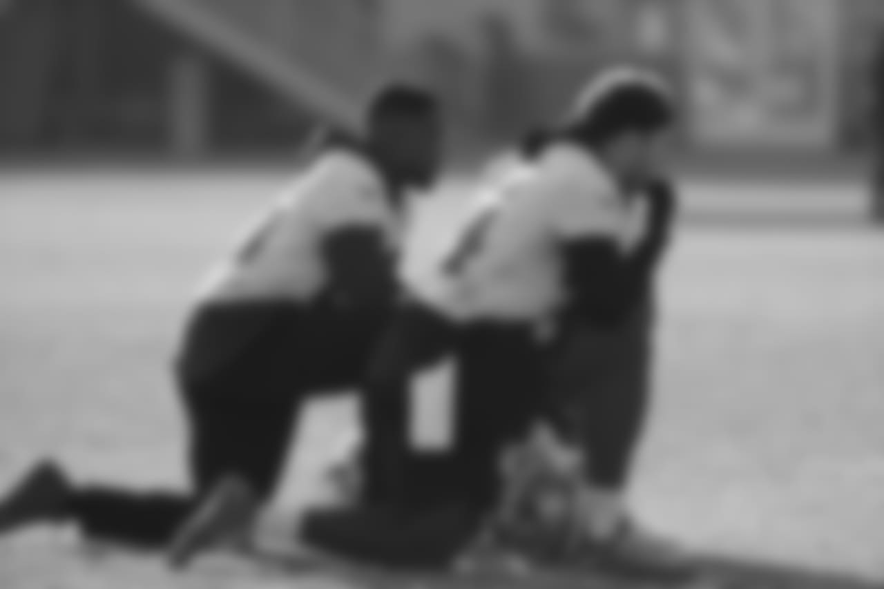 RB Carlos Hyde and FB Kyle Juszczyk