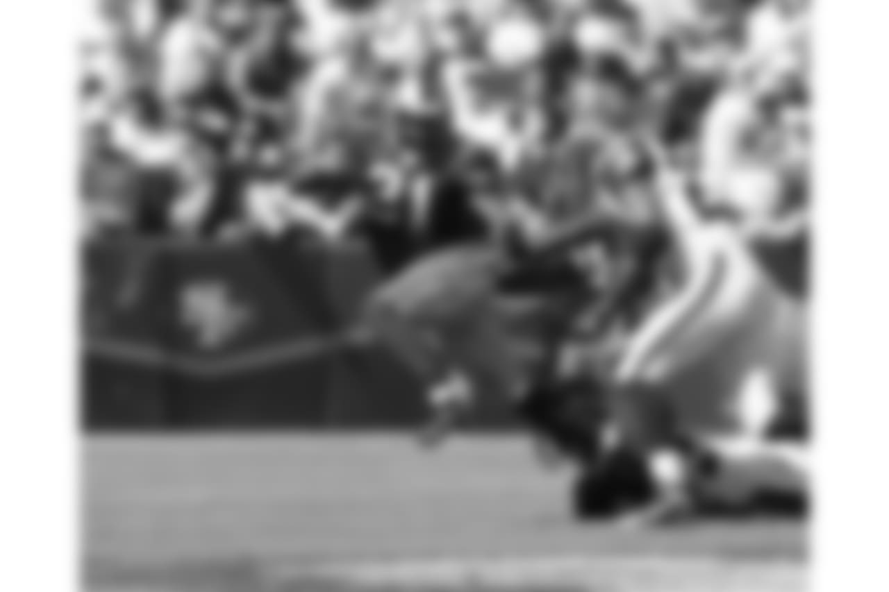 2007 -- 49ers running back Frank Gore.