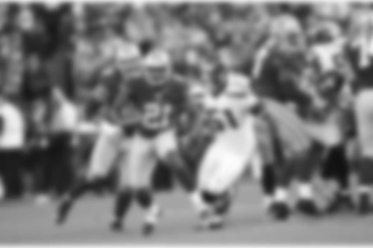 2013 -- 49ers running back Frank Gore.