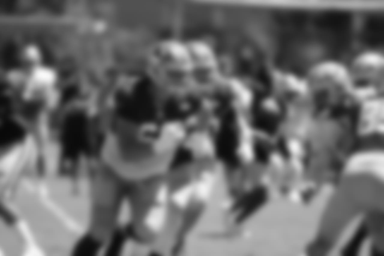 T Mike McGlinchey and OL Erik Magnuson