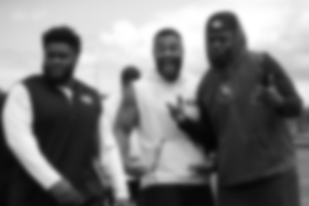 DL D.J. Jones, DL Solomon Thomas and OL Darrell Williams Jr.