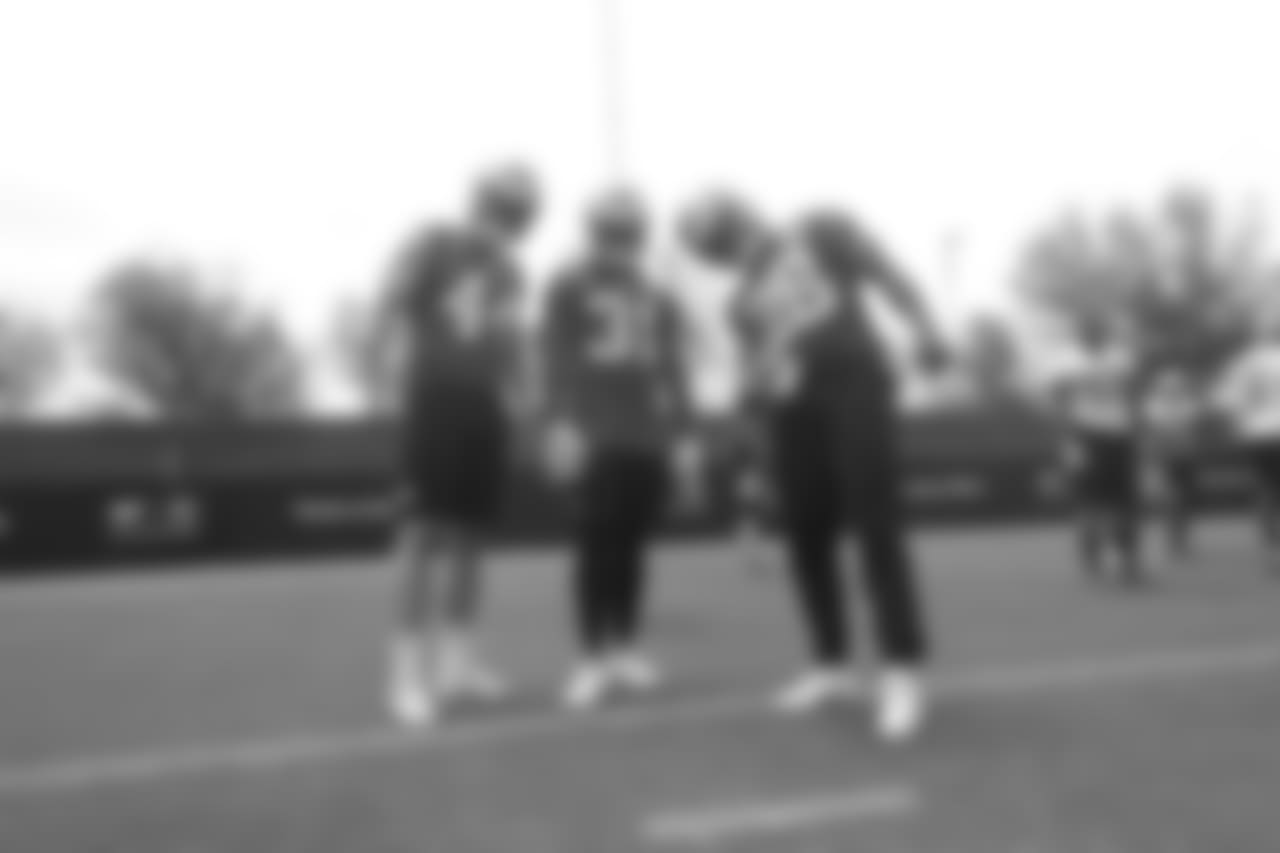 FB Kyle Juszczyk, RB Raheem Mostert and RB Jerick McKinnon