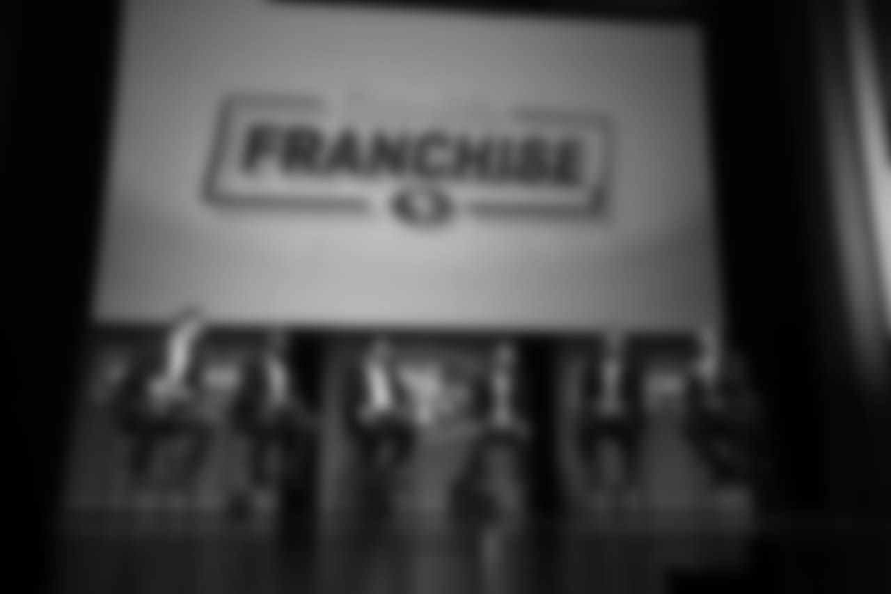 Peter Schrager, Senior Personnel Executive Martin Mayhew, VP of Player Personnel Adam Peters, President of 49ers Enterprises and EVP of Football Operations Paraag Marathe, General Manager John Lynch and Ted Robinson