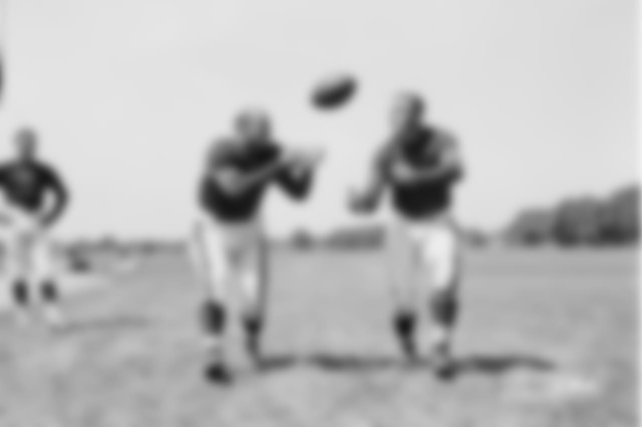 Bill Osmanski (Bears FB 1939-47) and brother Joe (Bears FB 1946-49