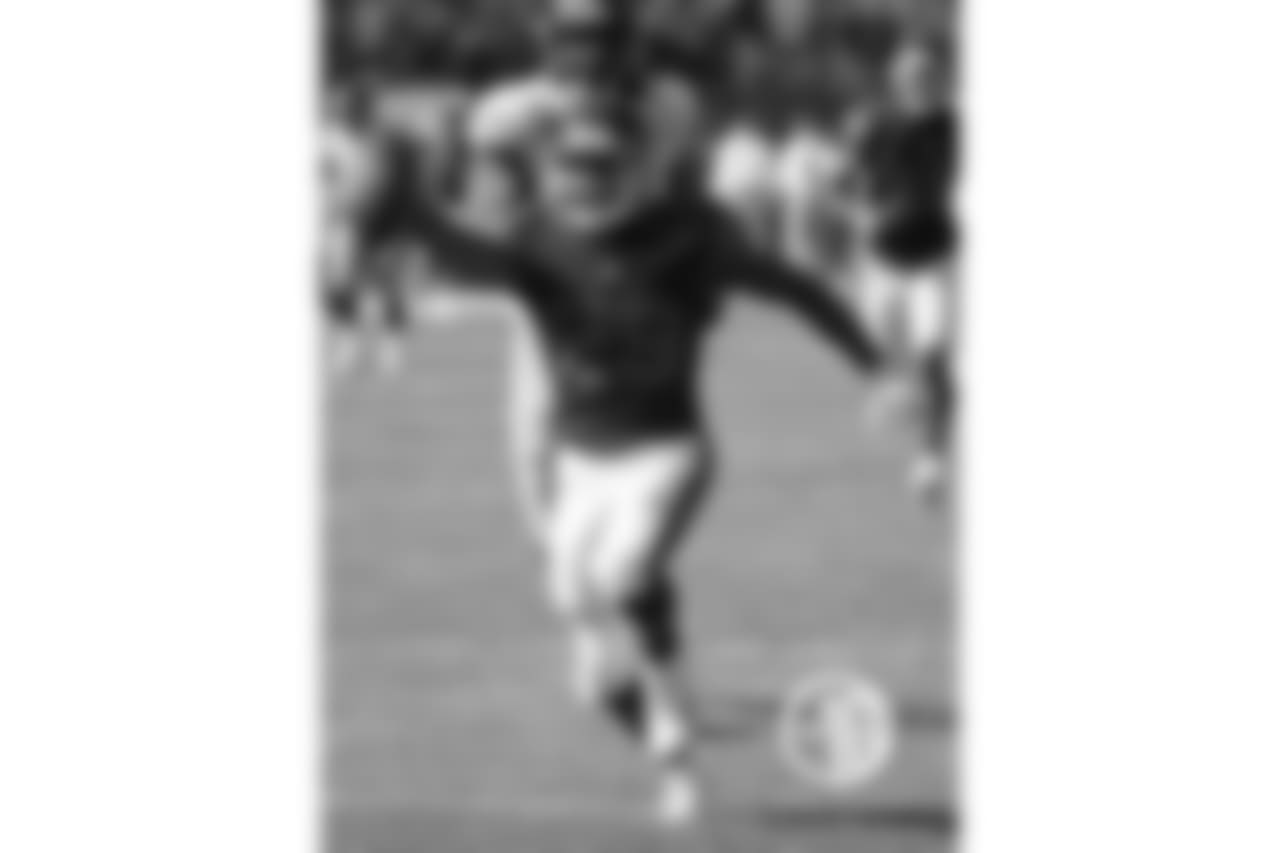 6. Tarik Cohen
As a rookie last season, the fourth-round pick showed why he was nicknamed "The Human Joystick" at North Carolina A&T with a multitude of dazzling plays.
